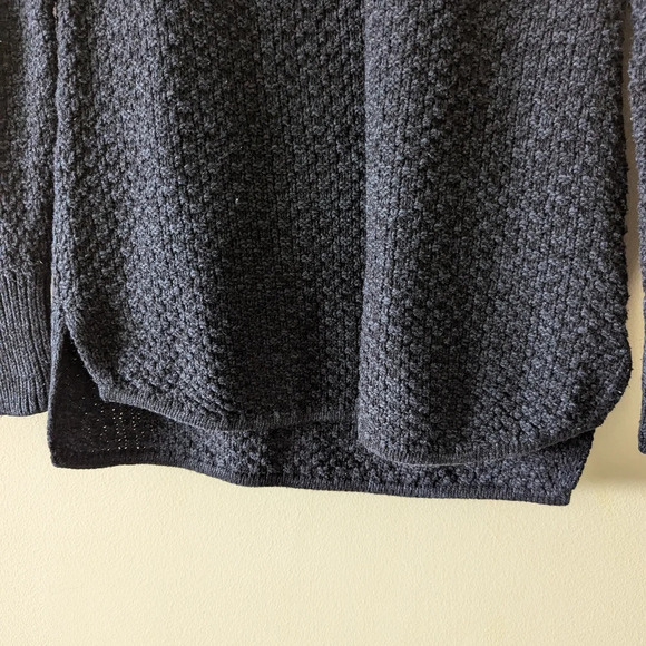 Hilary Radley Women's Cowl Neck knitted Long Sleeve Sweater Top cotton blend - Picture 4 of 10